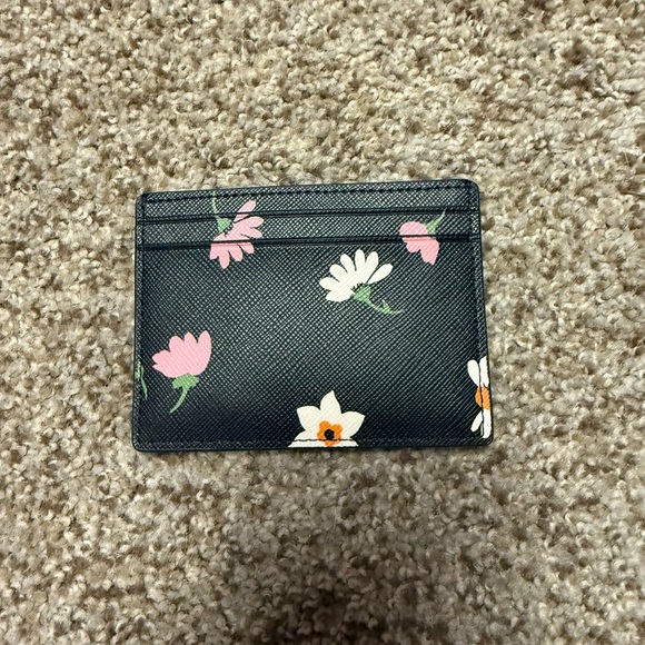 Kate Spade Pink Crossbody Bag with Black Floral Cardholder - Picture 9 of 10